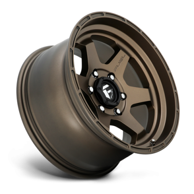 Aluminum Wheels 17X9 Shok D666 6 On 114.3 Matte Bronze 66.06 Bore 1 Offset Fuel Off Road Wheels
