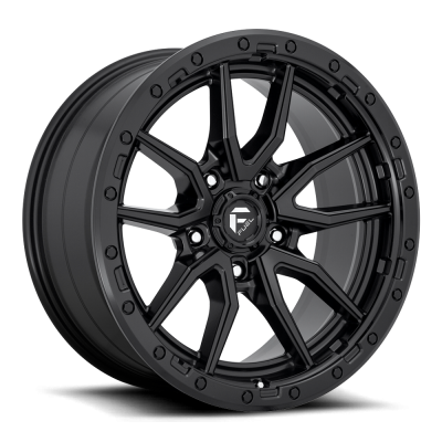 Aluminum Wheels 18X9 Rebel D679 5 On 139.7 Matte Black 78.1 Bore 20 Offset Fuel Off Road Wheels