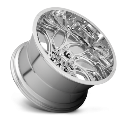 Aluminum Wheels 22X10 Runner D740 5 On 139.7 Chrome 78 Bore -18 Offset Fuel Off Road Wheels