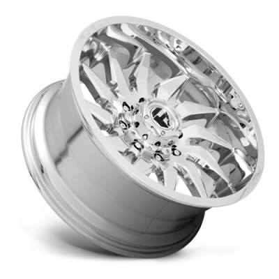 Aluminum Wheels 20X10 Saber D743 8 On 165.1 Chrome 125.2 Bore -18 Offset Fuel Off Road Wheels