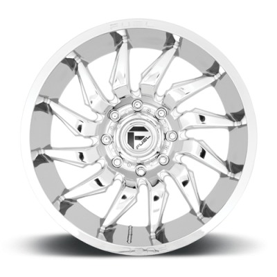 Aluminum Wheels 22X12 Saber D743 8 On 165.1 Chrome 125.2 Bore -44 Offset Fuel Off Road Wheels