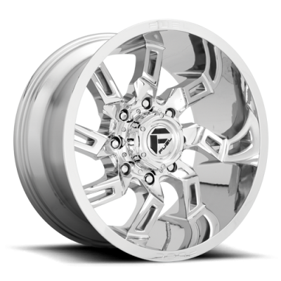 Aluminum Wheels 20X10 Lockdown D746 6 On 135 Chrome 87.1 Bore -18 Offset Fuel Off Road Wheels