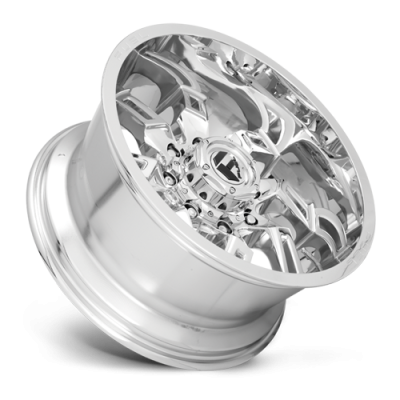 Aluminum Wheels 20X10 Lockdown D746 5 On 139.7 Chrome 78.1 Bore -18 Offset Fuel Off Road Wheels