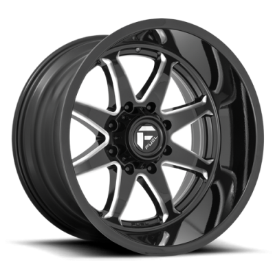 Aluminum Wheels 20X10 Hammer D749 5 On 139.7 Gloss Black Milled 78 Bore -18 Offset Fuel Off Road Wheels
