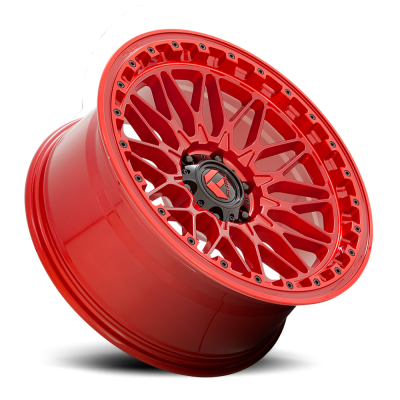 Aluminum Wheels 17X9 Trigger D758 6 On 139.7 Candy Red 106.1 Bore 1 Offset Fuel Off Road Wheels
