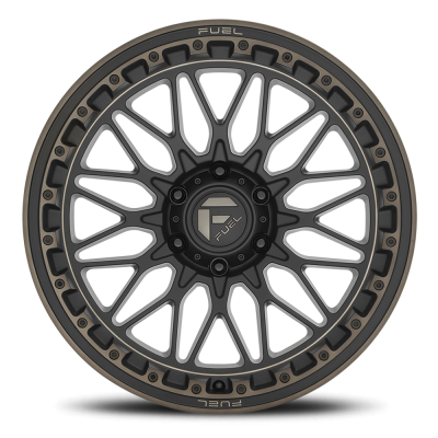 Aluminum Wheels 17X9 Trigger D759 6 On 139.7 Matte Black/Dark Tint 106.1 Bore 1 Offset Fuel Off Road Wheels