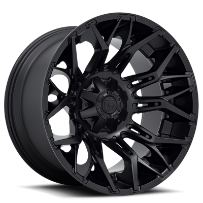 Aluminum Wheels 22X10 Twitch D772 8 On 170 Blackout 125.1 Bore -18 Offset Fuel Off Road Wheels