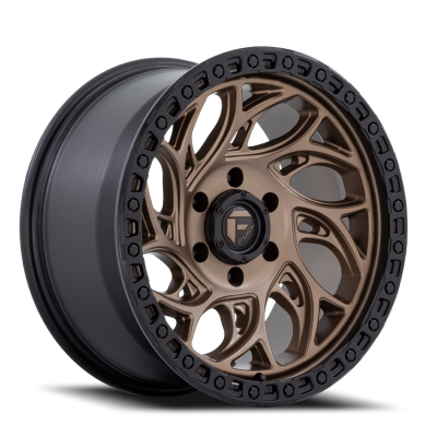 Aluminum Wheels 20X9 Runner OR D841 5 On 139.7 Bronze/Black Ring 78.1 Bore 20 Offset Fuel Off Road Wheels