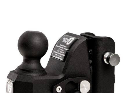 Extreme Duty Road Suppressor Dual Ball BulletProof Hitch