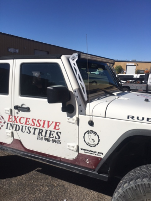 07-18 Jeep Wrangler JK 2/4 Door 50 to 52 Inch Light Bar Brackets Excessive Industries