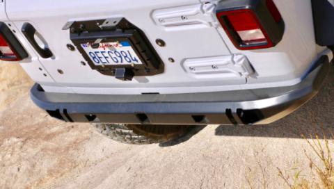 18-Up Jeep Wrangler JL 2/4 Door GTC Rear Bumper Frame Chop With Recessed LED Pod Light Brackets And Park Sensors Excessive Industries