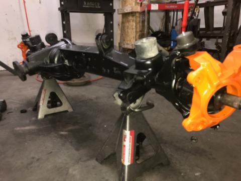 07-18 Jeep Wrangler JK 2/4 Door C to C Axle Truss for Dana 44 Excessive Industries