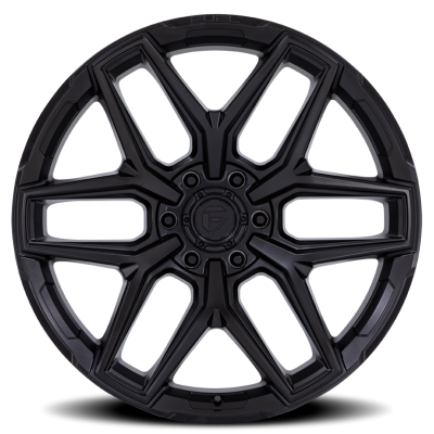 Aluminum Wheels 20X9 Flux 6 FC854MX 6 On 120 Blackout 66.9 Bore 20 Offset Fuel Off Road Wheels