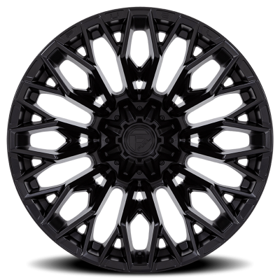Aluminum Wheels 20X9 Strike FC865 MX 8 On 180 Blackout 124.2 Bore 1 Offset Fuel Off Road Wheels