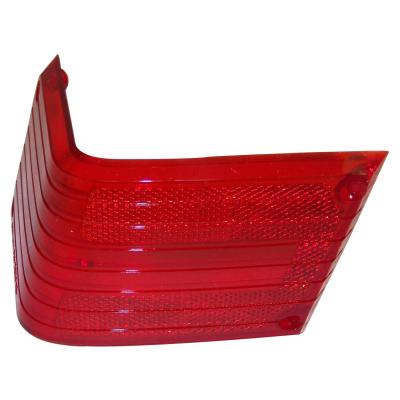 Right Tail Lamp Lens (Red) for Jeep 1962-1983 SJ Crown Automotive
