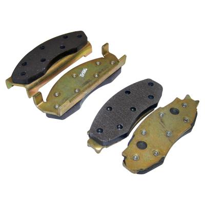 Front Brake Pad Set for Select 1978-1981 Jeep CJ-5, CJ-7, CJ-8 Crown Automotive