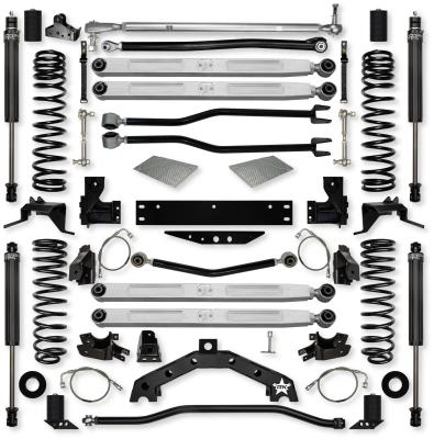 4.5 Inch Adventure X2 Pro Elite Long-Arm Suspension System For Jeep Wrangler JK With IFP Shocks Rock Krawler