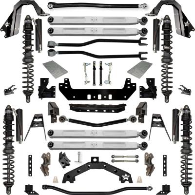 3.5 Inch Adventure X2 Pro Elite Coilover Long-Arm Suspension System for Jeep Wrangler JLU Diesel Models Comp Stage 1 Trail Runner System Stage 1 Rock Krawler