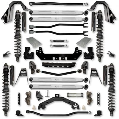 3.5 Inch Adventure X2 Pro Elite Coilover No Limits Long-Arm Suspension System for Jeep Wrangler JLU Diesel Models Trail Runner System Stage 1 Rock Krawler