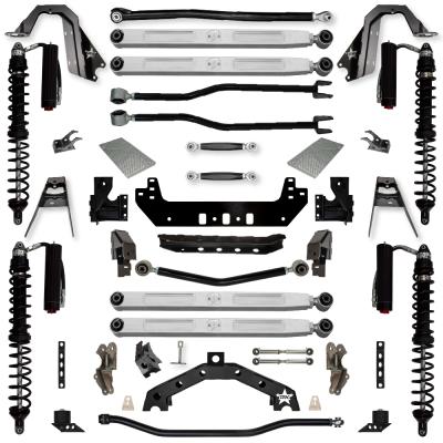 4.5 Inch Adventure X2 Pro Elite Coilover No Limits Long-Arm Suspension System for Jeep Wrangler JLU Diesel Models Trail Runner System Stage 2 Rock Krawler