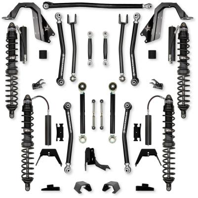 3.0 Inch X-Factor Coilover No Limits Mid-Arm Suspension System for Jeep Gladiator JT Gas Models Trail Runner System Stage 1 Rock Krawler