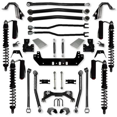 3.0 Inch Silverback Coilover No Limits Long-Arm Suspension System for Jeep Gladiator Gas Models Trail Runner System Stage 2 Rock Krawler