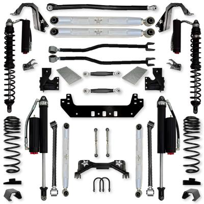 3.0 Inch Silverback Pro Elite Coilover No Limits Long-Arm Suspension System for Jeep Gladiator Gas Models Comp System Stage 2 Rock Krawler