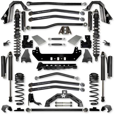3.0 Inch X-Factor X2 Coilover No Limits Long-Arm Suspension System for Jeep Gladiator JT Gas Models Comp Stage 1 Rock Krawler