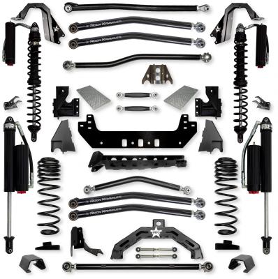 3.0 Inch X-Factor X2 Coilover No Limits Long-Arm Suspension System for Jeep Gladiator JT Gas Models Comp System Stage 2 Rock Krawler