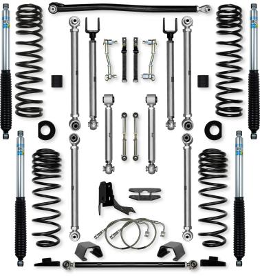 4.5 Inch X-Factor PRO Mid-Arm Suspension System for Jeep Gladiator JT Diesel Models With Bilstein Shocks Rock Krawler