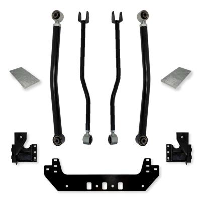 Adventure-X Front Long-Arm Upgrade 4 Link Comp Stage 1 for Jeep Gladiator JT Rock Krawler