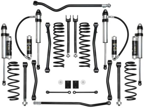 18-Up Jeep JL 2.5 Inch Stage 8 Suspension System Icon Vehicle Dynamics
