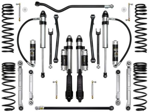 20-Up Gladiator 2.5 Inch Stage 8 Suspension System (Billet) Icon Vehicle Dynamics