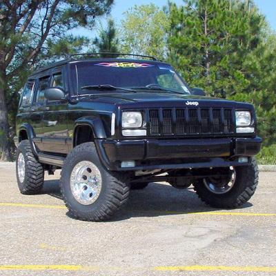 2.5 Inch Lift Kit 1984-2001 Jeep Cherokee XJ with Superlift Shocks Superlift