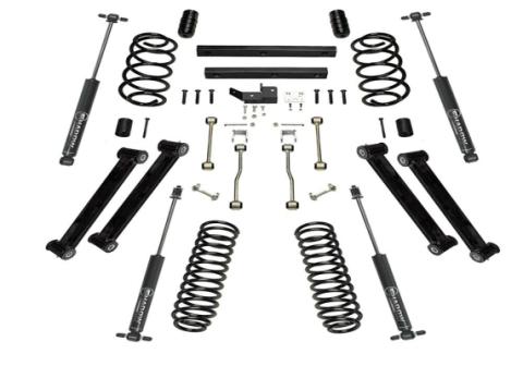 4 Inch Lift Kit 1997-2002 Jeep Wrangler TJ with Superlift Shocks Superlift