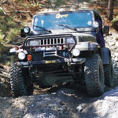 3.5 Inch Lift Kit 1987-1995 Jeep Wrangler Yj with Superlift Shocks Superlift