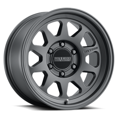 Aluminum Wheels 18x9 MR316 Bolt Pattern 6 On 139.7 Offset 18 Lip Size 2.56 Matte Black MB Method