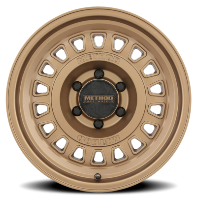 Aluminum Wheels 17x8.5 MR320 Bolt Pattern 6 On 139.7 Offset 0 Lip Size 2.76 Method Bronze BZ Method