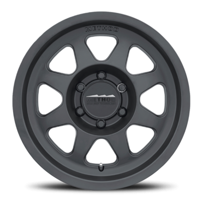 Aluminum Wheels 16x8 Bead Grip MR701 Bolt Pattern 6 On 120 Offset 0 Lip Size 1.42 Matte Black MB Method