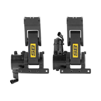 Command Series Dual Motor Auto Steps 2018-2023 Jeep Wrangler 4 Doors Smittybilt