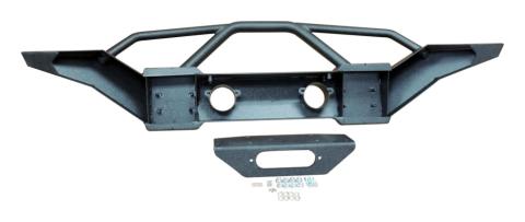 Front Bumper Full Width w/Offset Winch Mount 2007-2018 JK Wrangler RT Off Road