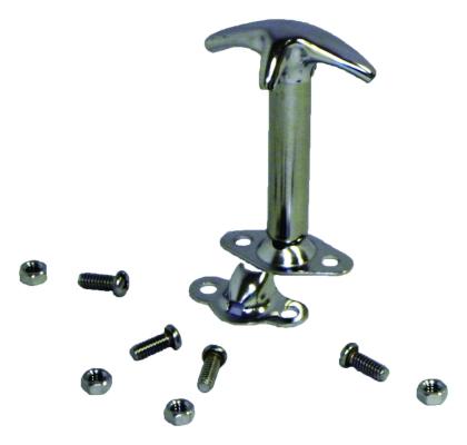 Chrome L or R Hood Catch Kit for 1941-1995 Jeep MB, CJs &amp; YJ Wrangler RT Off Road