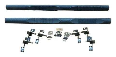 SIDE STEPS WITH TEXTURED POWDER COAT FINISH for 4 Door Jeep JK Wrangler RT Off Road