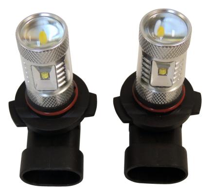 H10 (9145) LED Fog Lamp Bulb Kit for Jeep JK, WK, WJ, XK, KJ, MK Models RT Off Road