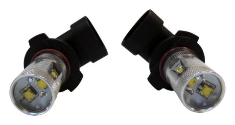 H10 (9145) LED Fog Lamp Bulb Kit for Jeep JK, WK, WJ, XK, KJ, MK Models RT Off Road