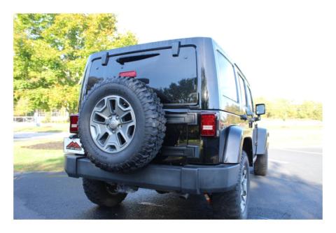 Tail Light Assembly 2007-2018 JK Wrangler Features 36 LEDs Red Lenses w/Black Bezels Plug And Play Design RT Off Road