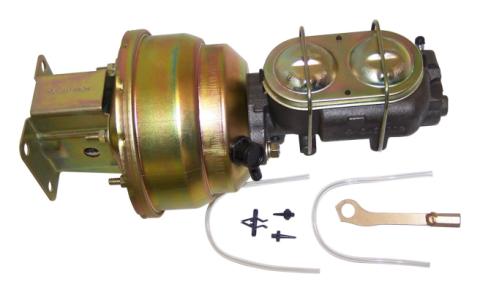 HD Dual Diaphragm Brake Booster with 1?" Bore Master Cylinder for 87-90 YJ RT Off Road
