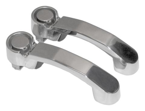 2 Stainless Steel Door Handles for 07-18 Jeep JK Wrangler and KK Liberty RT Off Road