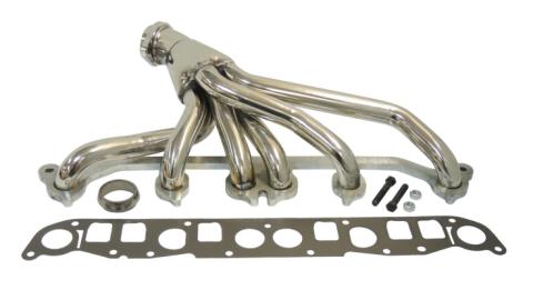 Stainless Steel Header Kit for 91-99 Jeep TJ, YJ, XJ, MJ ZJ w/ 4.0L Engine RT Off Road
