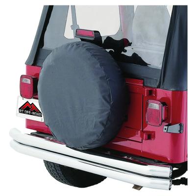 Spare Tire Cover Black Denim Fits 33 Inch-35 Inch Diameter Tire RT Off Road